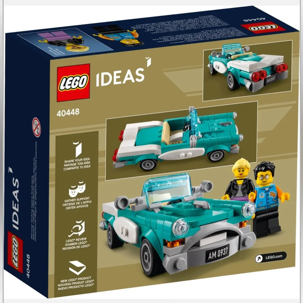 LEGO Ideas Limited Edition ‘Vintage Car’ 40448 (189 Pieces), NIB